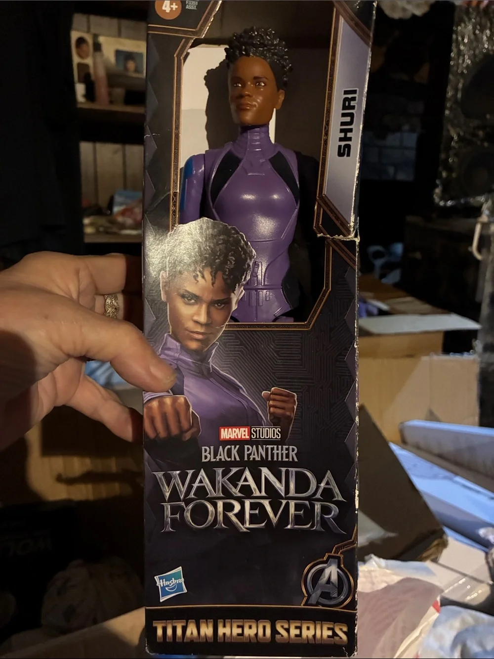 Shuri doll from marvels black panther